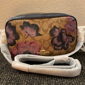 Coach Jes Crossbody Signature Canvas Kaffe Fassett Print C2799